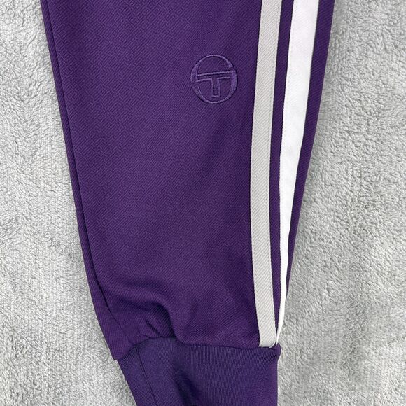 Sergio Tacchini Pants Men's XL Damarindo Palace Purple Track Joggers 32x29 - Picture 3 of 14